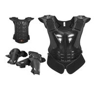Equipaggiamento Motocross Giovanile Gilet Toracico con Ginocchiere e