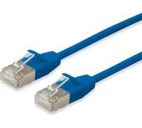 Equipaggiare il cavo patch Cat6A S/FTP 2xrj45 050 m blu (SSTP) Slim (606133) NEW