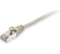 Equipaggiare il cavo patch gatto. 6 (VPE 9 pezzi) s/ftp 2x rj45 lszh grigio 10,0m NEW