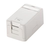 Equipaggiare il jack Keystone con rosetta di superficie Cat.5e/Cat.6/Cat.6A