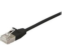 Equip 606128 CAT.6A F/FTP Slim Patch Cable 7.5 m Black