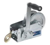 Equipaggiato Mano Verricello 900kg Capacità Con Cinghie GWW2000M Sealey Nuovo