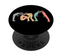 Equipaggio del riduttore al lavoro nel garage per le corse del riduttore di squadra PopSockets PopGrip Adesivo