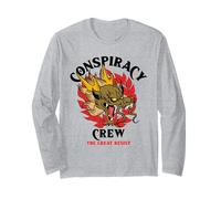Equipaggio della cospirazione - La Grande Resistenza (Dichiarazione cospiratore) Maglia a Manica