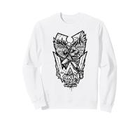 Equipaggio di Ali Graffiti Stile Shaolin Stile Urban Warrior Hip Hop Felpa