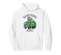 Equipaggio Garbage Driver Sanitation Worker Umorismo Ragazzo Bambino Felpa con Cappuccio