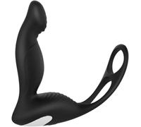 Équipé d'un vibromasseur annulaire, d'un masseur de prostate, de 9 vitesses réglables et d'un vibromasseur pour la du point G
