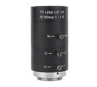 Équipement de microscope de laboratoire HDMI USB 48MP 4K Videocamera for microscopio video 3 5mm 6-60mm Grande lente a fuoco visivo Accessoires pour microscopes (Color : E 6-60MM Lens)