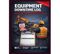 Equipment Downtime Log: 100 Outage Event Records with Root Cause Analysis, MTBF & MTTR KPI Tracking, Cost Analysis & Reliability Trend Register | ... Management | Maintenance Decision Support