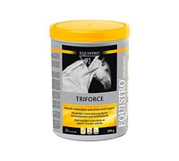 EQUISTRO® Triforce | Mangime complementare per cavalli | per rafforzare resistenza, condizioni e ritabilità | Protezione della muscolatura dallo stress ossidativo | 600 g