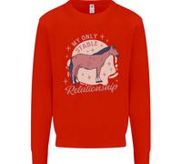 Equitazione Cavallo La Mia Unica Relazione Stabile Felpa Per Bambini