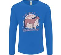 Equitazione Cavallo La Mia Unica Relazione Stabile Uomo Manica Lunga T-Shirt