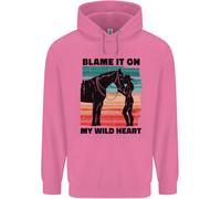 Equitazione Cavallo Riding My Wild Heart Uomo Felpa