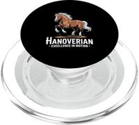 Equitazione del movimento di eccellenza hanoveriana del cavallo PopSockets PopGrip per MagSafe
