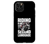 Equitazione è il mio secondo stile di vita per motociclisti Custodia per iPhone 11 Pro