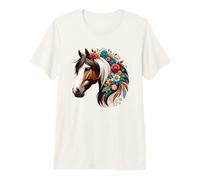 Equitazione Equestre, Ritratto di Cavalli, Cavallo Occidentale Maglietta Premium