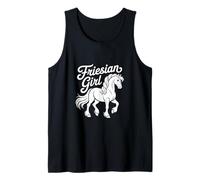 Equitazione Frisone Ragazza Cavallo Orgoglio di Razza Cavallo Canotta