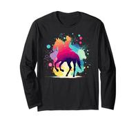 Equitazione, Ragazze & Donne | Horse Graphic Maglia a Manica