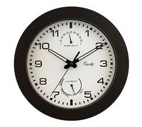 Equity by La Crosse 29005 Outdoor termometro e igrometro Orologio da Parete, 25,4 cm, Marrone