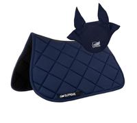 Equivalence Kit Sottosella da Salto con Cuffietta, Tessuto Tecnico, Blu Navy