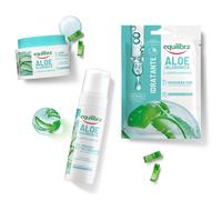 Equlibra® Burro struccante + mousse detergente + maschera tessuto
