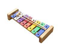 equlup 8 Nota xilofono, 8 Note Xylophone Alluminio Plate Musical Percussion Strument Clear Voice And Sound for Kids Toy Educational Development