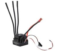 equlup 80A Aggiornamento a Prova di Pioggia Senza spazzole RC Brushless ESC 5.8V / 3A Bec 2 a 4S Motor Lipo Motor Electric Speed Controller per 1/8 RC Crawler Crawler Crucing Car Truck (Tappa T.)