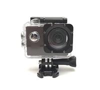 equlup Action Camera, K1080HD Videocamera impermeabile da 12 MP Display HD Subacquea Outdoor Bike Diving Sport Action Camera per Bike Diving Sport (Nerone)