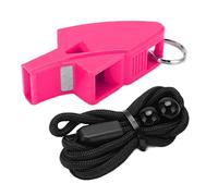 equlup Fischietto, Fischietto Delfino Arbitro Robusto Fischio Clamoroso Fischio di Emergenza Basket Calcio Fischio per Allenatori Arbitri Competizioni Sportive(Rosa)