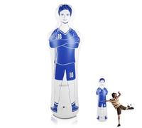 equlup Manichino Gonfiabile per Allenamento di Calcio, Manichino da Calcio Gonfiabile Portiere Manichino da Allenamento per Calcio Difensore Calcio Libero