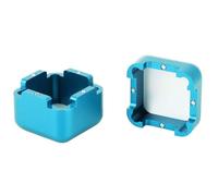 equlup Porta Gesso da Biliardo, Gesso Antiscivolo per Stecca da Biliardo Porta Gesso per Stecca da Biliardo con Cavo Accessori per la Riparazione del Tavolo da Biliardo per Biliardo (Blu)
