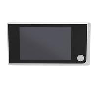 equlup Videoportero de 3,5", visor de puerta de 120 grados, mirilla, timbre con pantalla LCD, de seguridad digital para el hogar, apartamentos y hoteles.