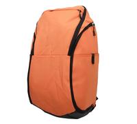 equlup Zaino da basket, zaino sportivo leggero resistente all'acqua a secco bagnato di grande capacità con scompartimento a sfere per laptop per l'esercizio fisico (Arancia)