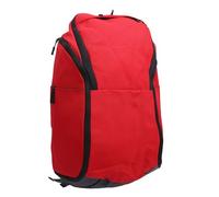 equlup Zaino da basket, zaino sportivo leggero resistente all'acqua a secco bagnato di grande capacità con scompartimento a sfere per laptop per l'esercizio fisico (Rosso)