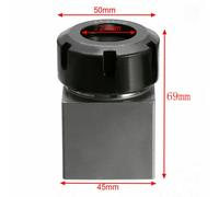 ER-25/32/40 Supporto mandrino esagonale quadrato per pinze per tornio Engrave IT