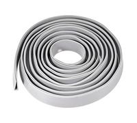 ER 3 metri di guarnizione for bordi a U in silicone grigio, canale a U for bordi adatti a fogli di protezione for bordi da 3-5 mm for finestre con telaio in legno