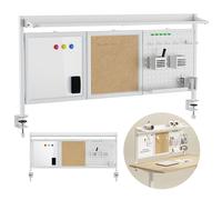 ER-300 W Ergo Office Divisorio da scrivania bianco 1250 mm
