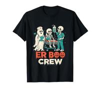 ER Boo Crew Halloween Dipartimento di Emergenza Infermiera Maglietta