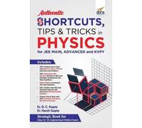 Er D C Gupta Er Authentic Shortcuts, Tips & Tricks in Physics for Je (Tascabile)