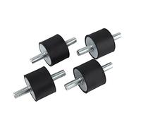 Er Mounts, Silent Bloc 40Mm, Silent Bloc Clim M10, Silent Bloc M10, Supporti in Gomma, Silentblock M10, Silentblock M10 Compressore D'aria Pompa Antivibrante Supporto in Gomma