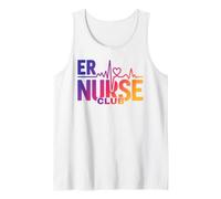 ER Nurse Club Battito Cardiaco ECG Pronto Soccorso RN Canotta