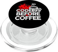 ER Nurse Code 99 Before Coffee Medical Humor PopSockets PopGrip per MagSafe
