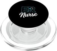 ER Nurse - Stetoscopio divertente a forma di cuore PopSockets PopGrip per MagSafe