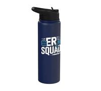 ER Squad Pronto Soccorso Spirito di squadra Stainless Steel Insulated Water Bottle