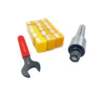 ER11 15 Pezzi Set di Colletti Gamma 1mm-1/8"Collet Live Revolving Center...