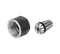 ER11 Chuck Collets Abbrassamento dei Dadi, Materiale in Acciaio a Molla, Alta Precisione, Ampio Gamma di Serraggi, per la Macchina per Incisione di Fresatura CNC