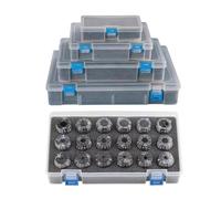 ER11 ER16 ER20 ER25 ER32 ER40 Pinza Mandrino AA Ad Alta Precisione 0.005mm Set Molla Vestito for Fresatura CNC Tool Holde(0.005mm,ER20-(16pcs))