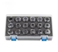 ER11 ER16 ER20 ER25 ER32 ER40 Set Pinza A Molla ER 0,015 Mm,008 Per Macchina Per Incidere Portautensili Di Fresatura CNC(AA (0.008) ER16-10PCS)