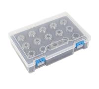 ER25 Chuck Impostare Collette a Molla in Acciaio Ad Alta velocità 15pcs con Chiave per la Macchina per Fresatura CNC