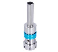 ER25 Collet Chuck Holder | Floating Tapping Tool Accessory Shaft for CNC | 20CrMrTi Steel with 5mm Front / 6mm Rear Float | M2 - M22 Taps Compatible (REXVTNSaLMwL-11)